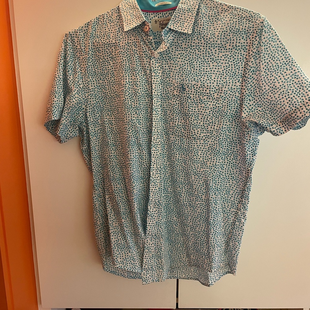 Penguin short sleeve button down.